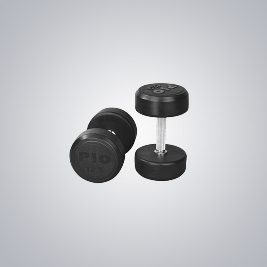 Qantel Rubber Dumbbells 50kg